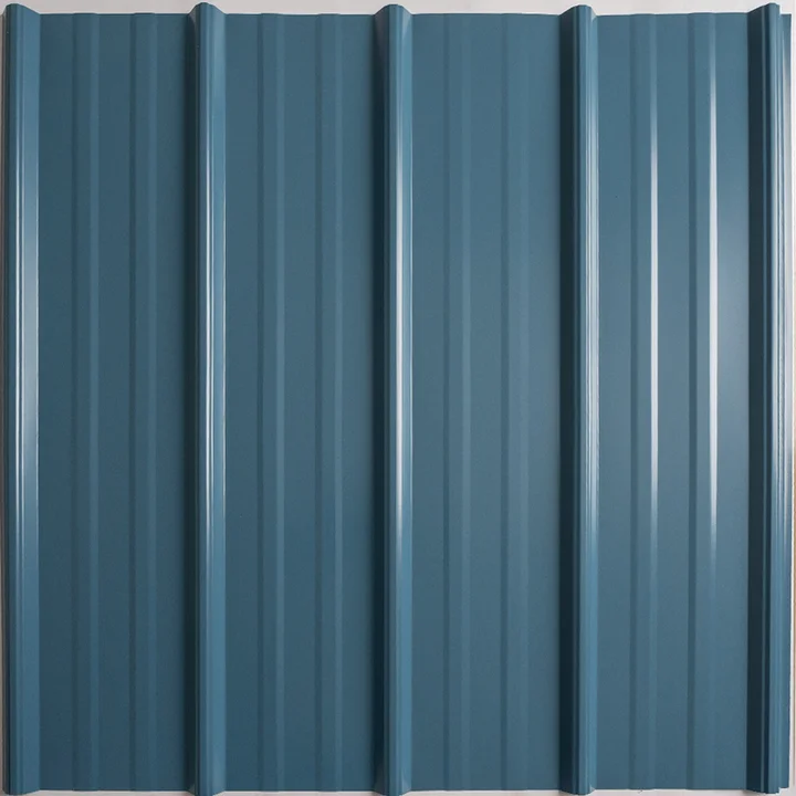 Panel de color azul pizarra para edificios personalizados SBSI