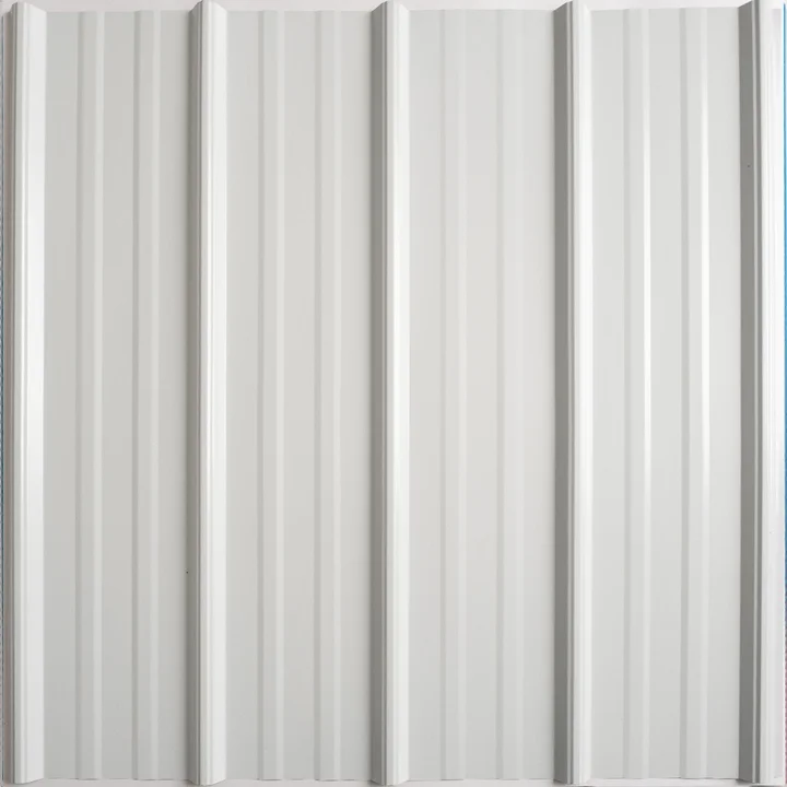 Panel de color de los edificios metálicos blancos