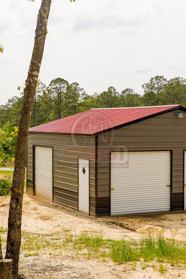 custom designed metal building